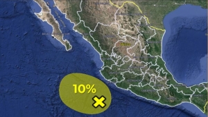 Onda tropical 15 impactará hoy en México con lluvias intensas, granizo y descargas eléctricas