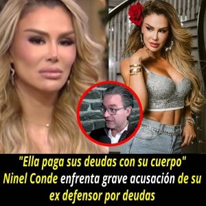 Ninel Conde paga con cuerpo sus deudas: Guillermo Pous
