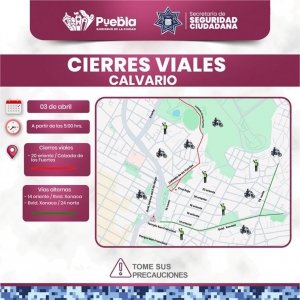 Alista Gobierno de Pepe Chedraui vialidades del Centro Hist&oacute;rico previo a la Procesi&oacute;n de Viernes Santo