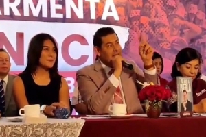 Armenta propone uso de polígrafo para aspirantes a la gubernatura de Puebla