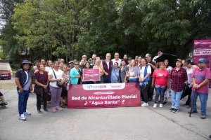Arranca Pepe Chedraui construcci&oacute;n de Red de Alcantarillado Pluvial en Agua Santa