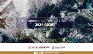 SMN prevé 48 frentes fríos en México para la temporada 2024-2025