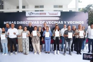 Toma protesta Pepe Chedraui a 87 nuevas mesas directivas de colonias; ofrece trabajo conjunto por la ciudad