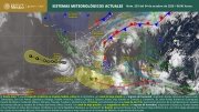 Lluvias puntuales intensas en zonas del noreste, oriente y sureste del pa&iacute;s