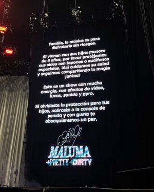 Maluma regaló tapones para los oídos de los hijos de sus fans tras polémico regaño