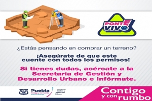 Desarrollo urbano municipal llama a comprar inmuebles de forma segura