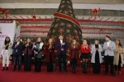 Familias poblanas conviven con paz y alegr&iacute;a en el Festival Navide&ntilde;o 2025