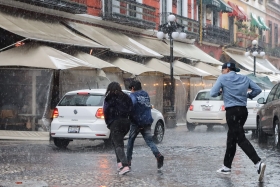 Un domingo con lluvias muy fuertes se espera para Puebla