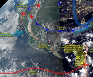 Clima México hoy 17 de octubre de 2024: Frentes fríos provocarán heladas