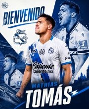 Llegar&aacute; Mathias Tomas al Puebla para el Apertura 2026 de la Liga MX