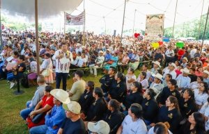 Realiza jornada histórica el Gobierno de Puebla a favor del campo en Huehuetla