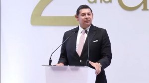 Armenta destaca pavimentaci&oacute;n de calles en Puebla y anuncia 15 mil para 2027