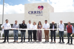 Gaby Bonilla inaugura CRRISA, CECADE y área de equinoterapia con 48 mdp