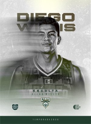 Incorporan Lobos Puebla a Diego Willis