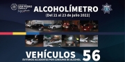 42 conductores son remitidos en operativo alcoholímetro en San Pedro Cholula