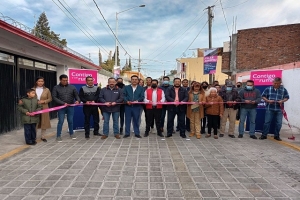 &#039;Construyendo Contigo&#039; entrega calles en San Baltazar Campeche y Romero Vargas