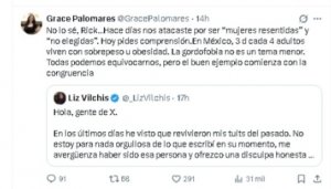 Liz Vilchis enfrenta cr&iacute;ticas por violencia y burlas que hizo en redes