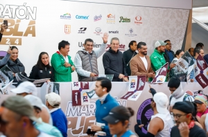 Gracias al impulso del gobierno de Sergio Salomón, &quot;Maratón Puebla&quot; obtiene certificación internacional &quot;Élite 2024&quot;