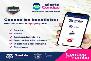 Suman más de 23 mil descargas de “Alerta Contigo”