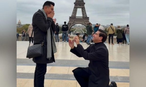 Mariano Riva Palacio anuncia su compromiso, le propuso matrimonio a su novio en París