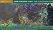 Se pronostican lluvias puntuales intensas en Nayarit, Oaxaca y Chiapas