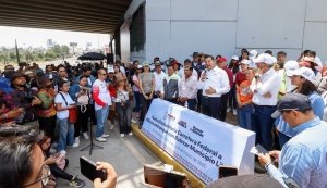 Puebla se transforma con trabajo comunitario y seguridad: Armenta