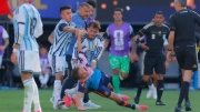 Las dur&iacute;simas sanciones de la FIFA a los jugadores de Argentina por los incidentes en la final del Mundial