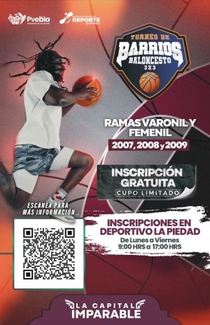 El IMDP anuncia el Torneo de Barrios de Baloncesto 3x3