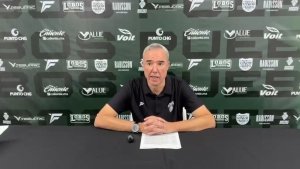 Dice entrenador de Lobos que segunda derrota le deja mejores sensaciones