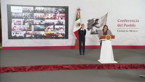 Ante presidenta Sheinbaum, Puebla destaca reducci&oacute;n de violencia con Centros Libre