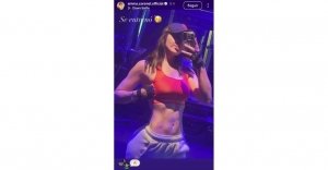 Emma Coronel impacta en redes al publicar fotos al natural desde su casa y el gimnasio
