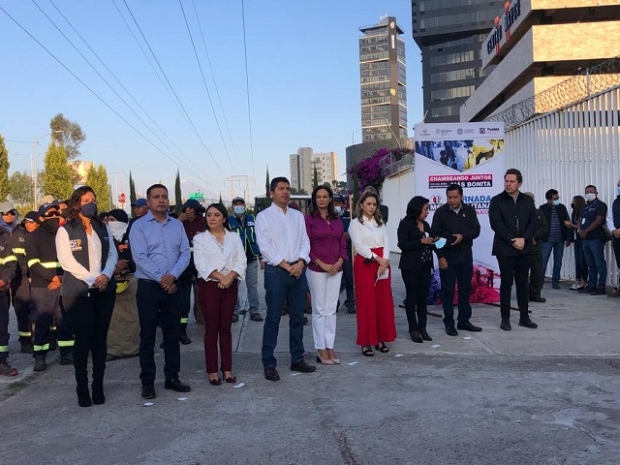 Municipios de zona conurbada se unen para atender la Recta a Cholula: Rivera