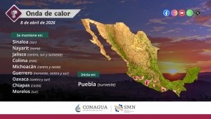 Lluvias puntuales muy fuertes en zonas de Tlaxcala, Puebla, Veracruz y Oaxaca