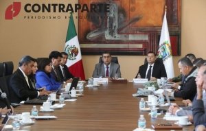 Céspedes y Armenta encabezan mesa de seguridad