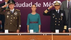 Claudia Sheinbaum encabeza aniversario de la Marcha de la Lealtad desde el Castillo de Chapultepec