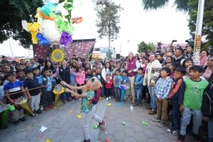 Celebra Pepe Chedraui convivencia navide&ntilde;a con posada en Totimehuacan