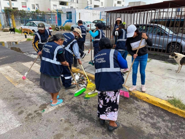 Amplía Participación Ciudadana jornadas de limpieza en Puebla capital