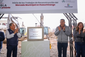 Con reconstrucción de Mercado Municipal, Gobierno de Puebla dignifica labor de comerciantes de Huauchinango