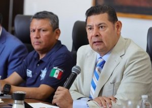 Armenta anuncia acciones preventivas y apoyos tras las intensas lluvias