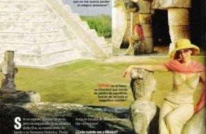 La ocasión en que Thalía fue multada por posar en sitios restringidos de Chichén Itzá