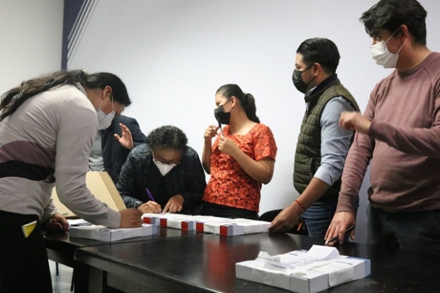Revisan contendientes paquetes electorales de San Andrés Cholula y descartan irregularidades
