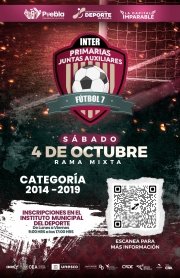 Impulsa Gobierno de la Ciudad deporte infantil con el Torneo Interprimarias de Futbol 7 de Juntas Auxiliares