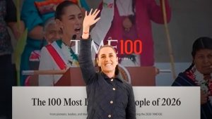 Sheinbaum repite en la lista TIME 100 de las personas m&aacute;s influyentes del mundo