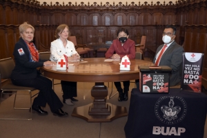La BUAP se suma a la colecta de la Cruz Roja Mexicana