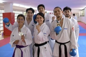 Karatecas BUAP brillan con 29 medallas y avanzan a competencias internacionales