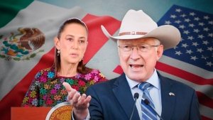 Sheinbaum reacciona a Ken Salazar tras negar evidencia de v&iacute;nculos entre AMLO y El Mayo Zambada