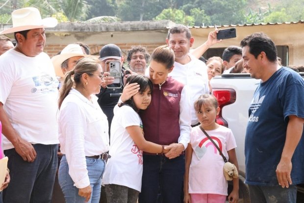 Presidenta Claudia Sheinbaum continúa recorridos de supervisión por Pantepec, Puebla: 