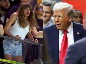 Donald Trump se burla de Taylor Swift tras el Super Bowl LIX