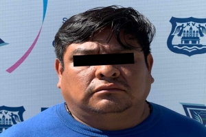 Dos presuntos montachoques fueron detenidos por la policía municipal de Puebla