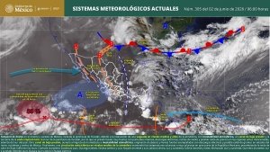 Lluvias puntuales intensas en Puebla, Veracruz, Oaxaca, Chiapas y Tabasco